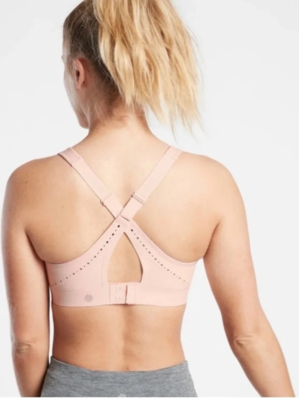 Athleta Phenomena Bra Voile Pink 36C